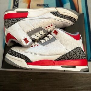 Air Jordan 3 fire red youth